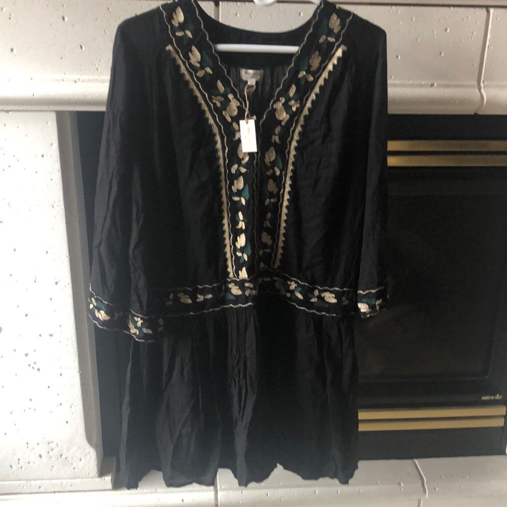 World Market drop waist cotton dress s/m